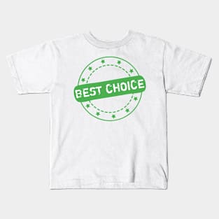 Best choice Stamp Icon Kids T-Shirt